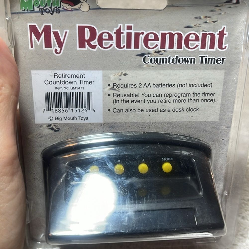 NEW My retirement countdown clock and timer - Picture 4 of 5
